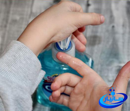 توزیع مستقیم مایع دستشویی یکبار مصرف